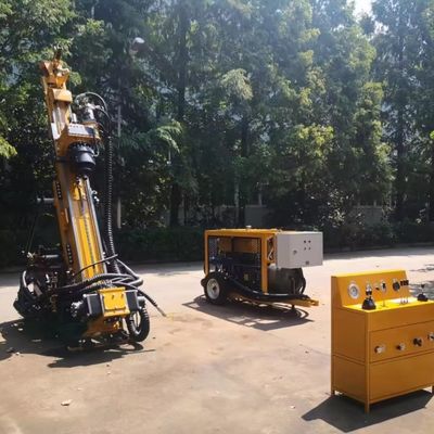 XZKD95-3A কয়লা স্বর্ণ তামা লোহা খনির প্রকল্পের জন্য পূর্ণ জলবাহী ভূগর্ভস্থ ড্রিলিং রিগ