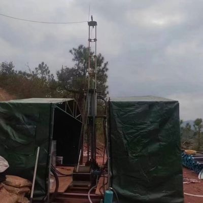 XZHP-600B BQ 600m হাইড্রোলিক পোর্টেবল ড্রিলিং রিগগুলি খনির অনুসন্ধানের জন্য একত্রিত করা সহজ