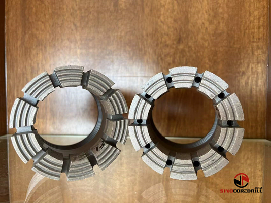 ভূতাত্ত্বিক অন্বেষণের জন্য HQWL OD 96MM ID 63.5MM অনুষঙ্গিত ডায়মন্ড কোর বিট