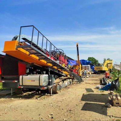 THD-280 অনুভূমিক দিকনির্দেশক ড্রিলিং রিগ বৃহৎ ব্যাসের টানেলবিহীন প্রকল্পের জন্য