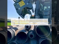 ঘর্ষণীয় ভূতাত্ত্বিক অবস্থার মধ্যে কোরিংয়ের জন্য থ্রেড-হার্ডেড ওয়্যারলাইন ড্রিল রড