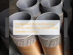 কোরিংয়ের ধ্রুবক বোর ব্যাসার্ধ বজায় রাখার জন্য ইমপ্রেগনেটেড ডায়মন্ড রিমিং শেল