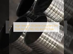 BQ, NQ, HQ, এবং PQ আকারের জন্য উচ্চ-শক্তি সম্পন্ন DCDMA-অনুযায়ী ড্রিল রড